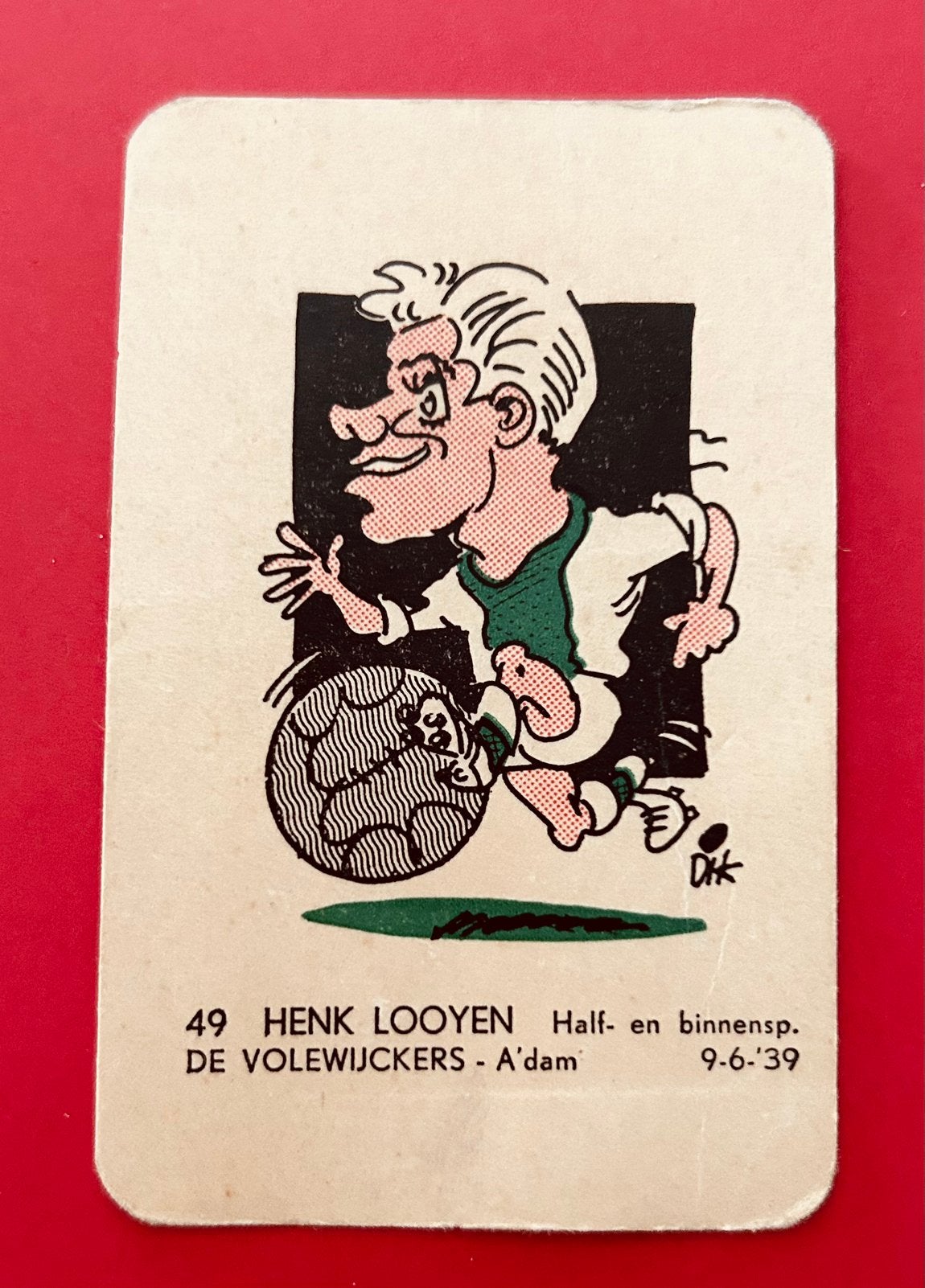 Henk Looyen - Volewijckers - 1961 - Dik Bruynesteyn - Monty, Verzamelen, Sportartikelen en Voetbal, Ophalen of Verzenden, Gebruikt
