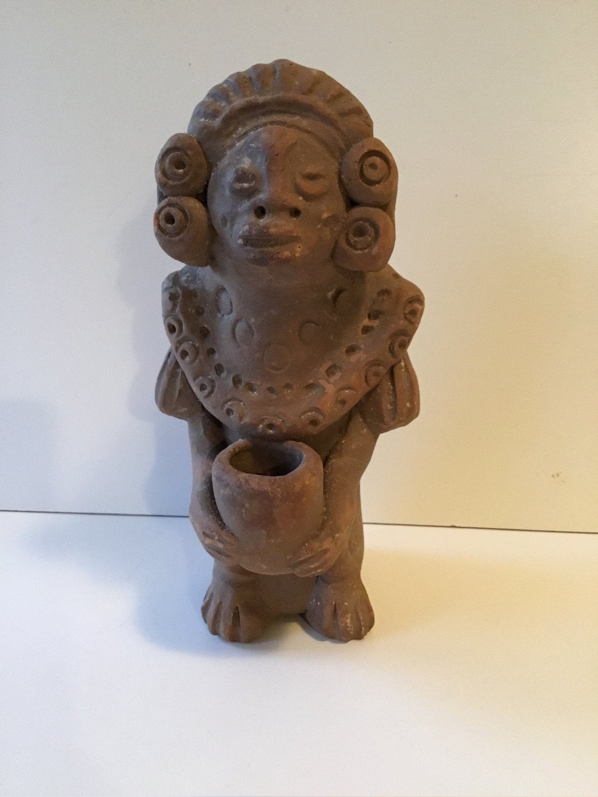 Terracotta Beeldje Bodemvondst ( in Hilversum ), Ophalen of Verzenden, Gebruikt
