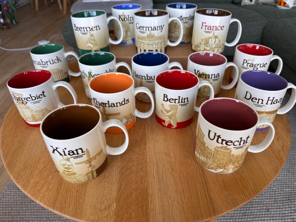 Starbucks City Mugs collectie – SKU codes – collectors item, Ophalen of Verzenden, Nieuw