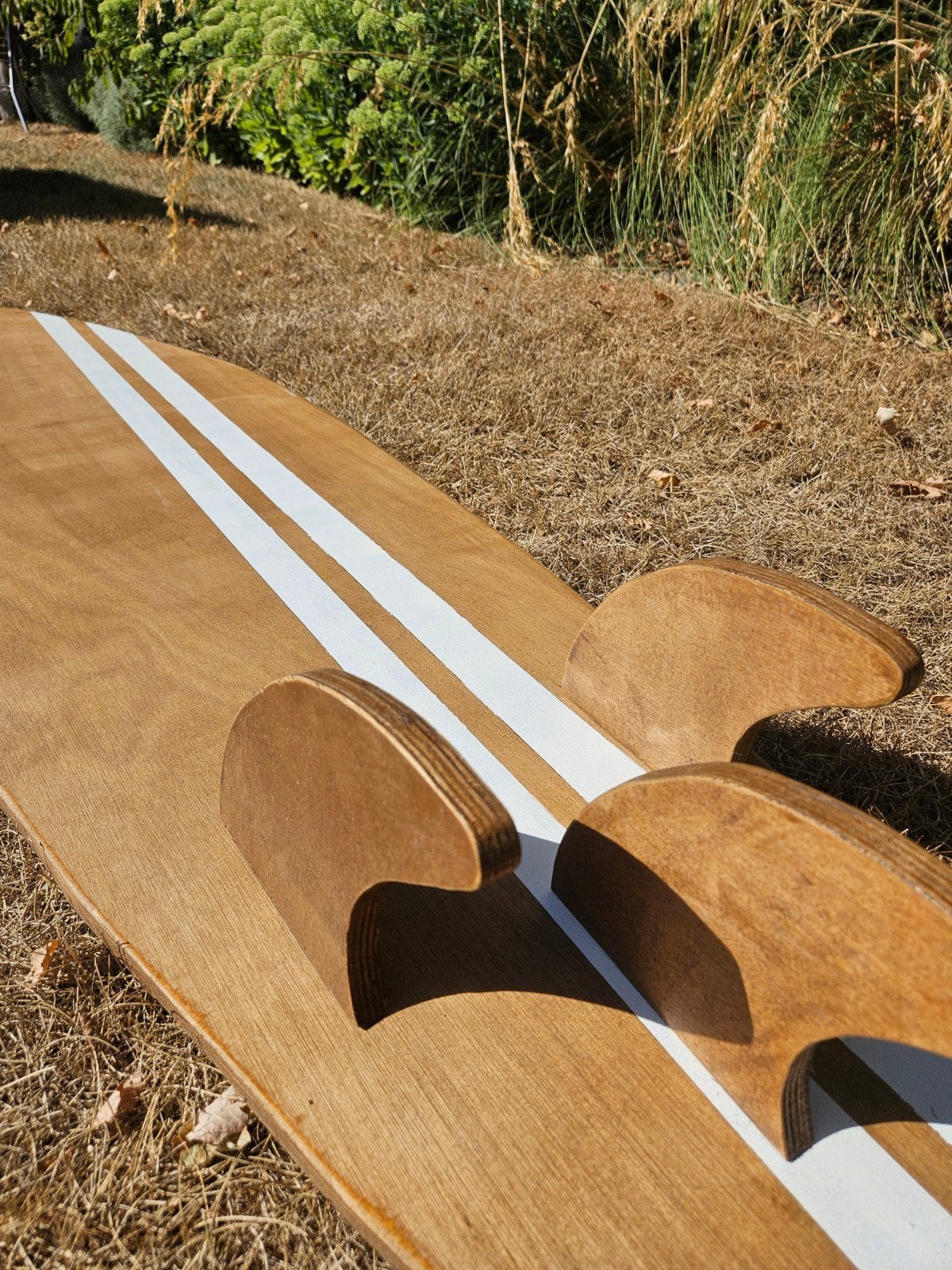 Foto 4 van Unieke handgemaakte houten surfplank