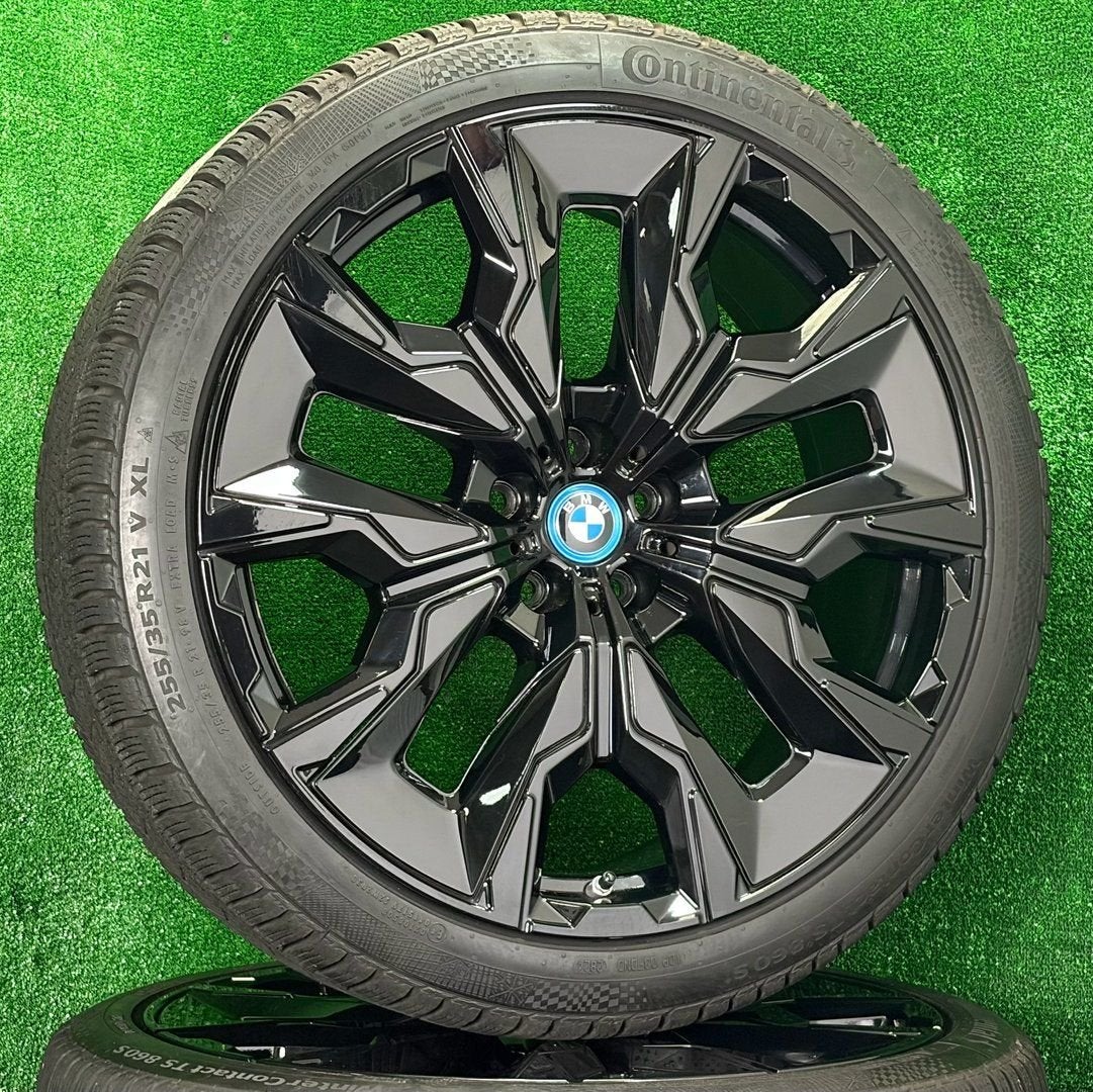Orig 21 inch BMW 954i velgen winterbanden 5-serie i5 G60 G61, Gebruikt, -, 285 mm, -