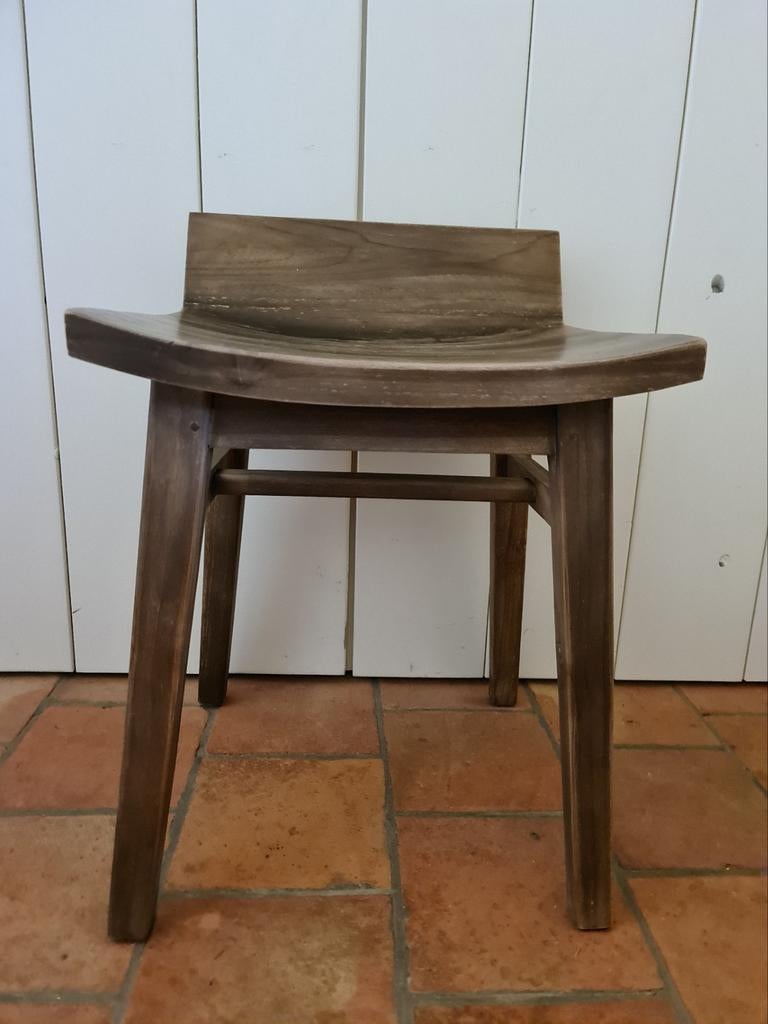 Hoffz stoel Fez, Huis en Inrichting, Krukjes, Ophalen, Zo goed als nieuw, Hout