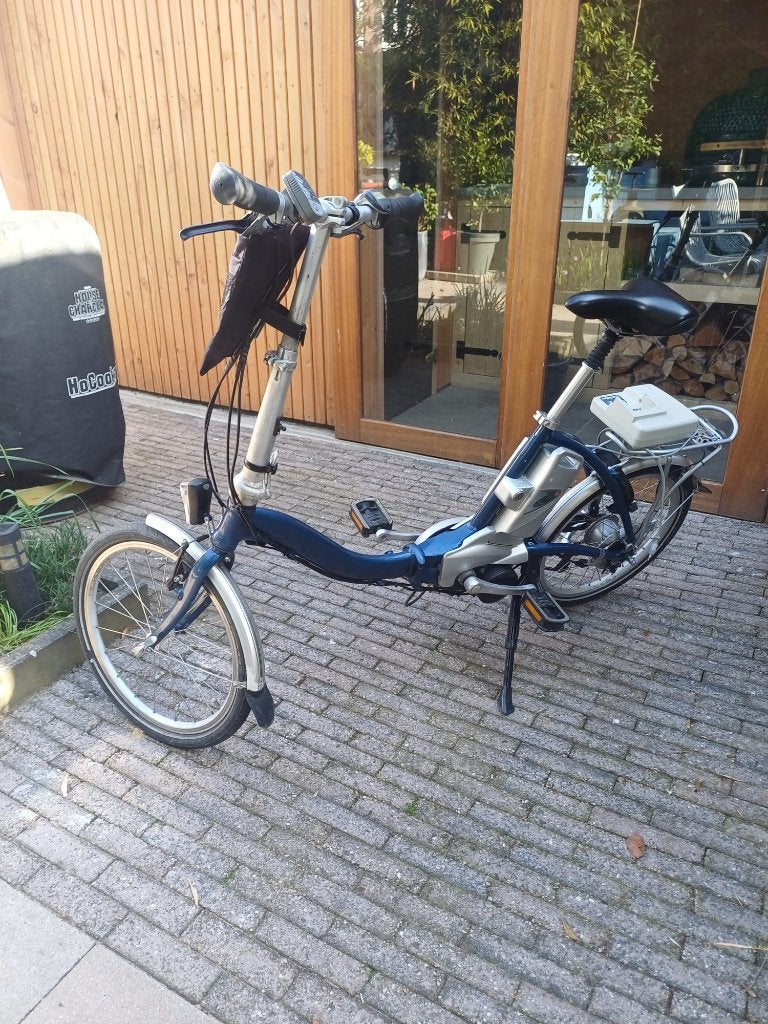 mooie lichte electrische vouwfiets, Fietsen en Brommers, Fietsen | Vouwfietsen, Ophalen, Gebruikt, Totaal opvouwbaar, 20 inch of meer