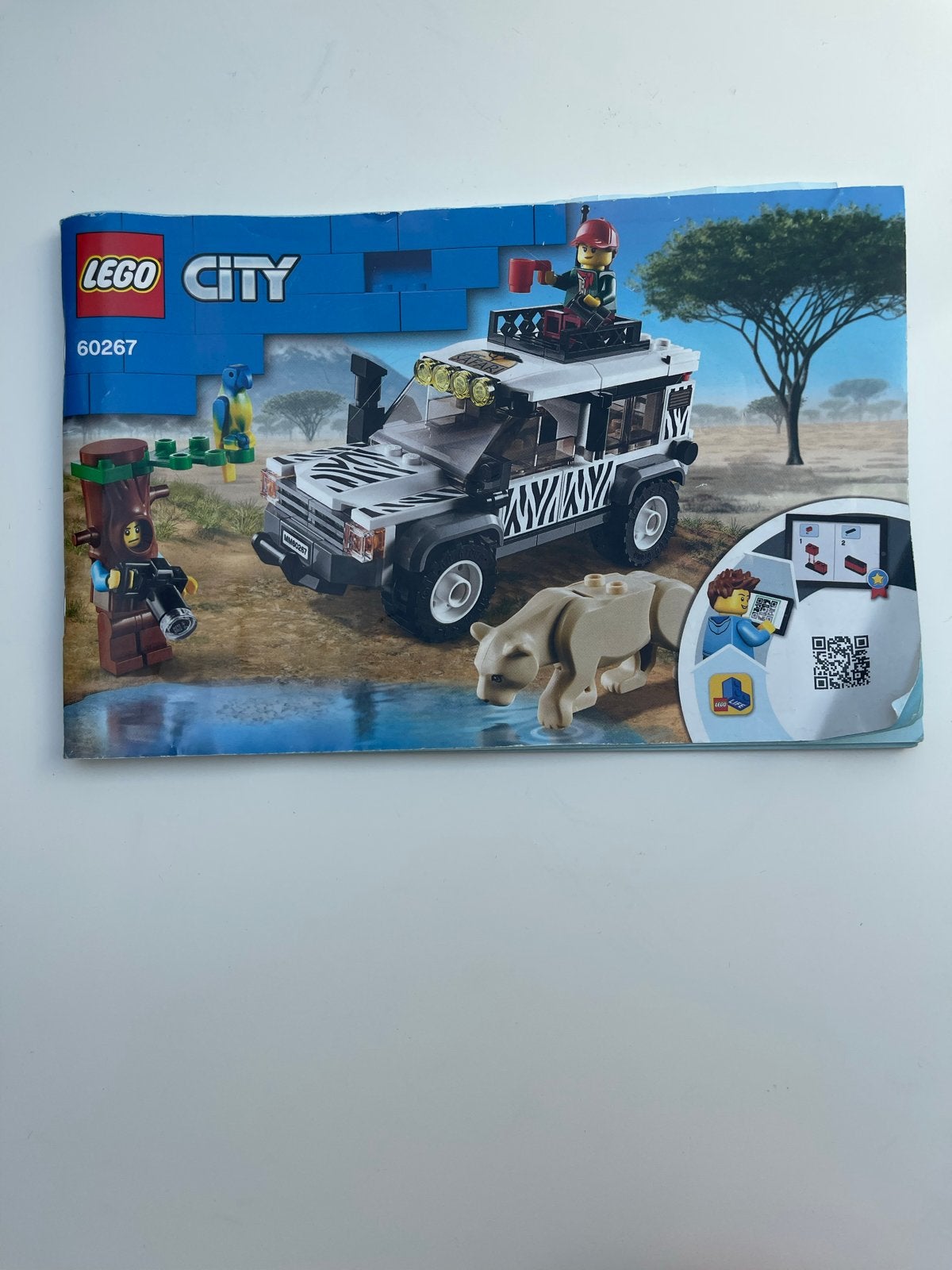 LEGO City Safari Terreinwagen 60267, Ophalen of Verzenden, Zo goed als nieuw, Overige merken
