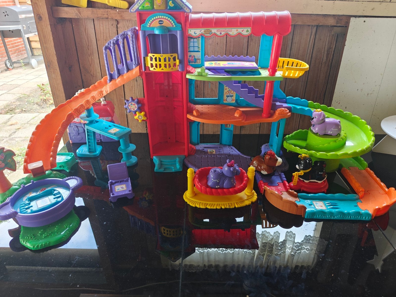 VTech Dierenhotel Zoefzoef met dieren, Ophalen of Verzenden, Gebruikt, Overige typen, Met geluid