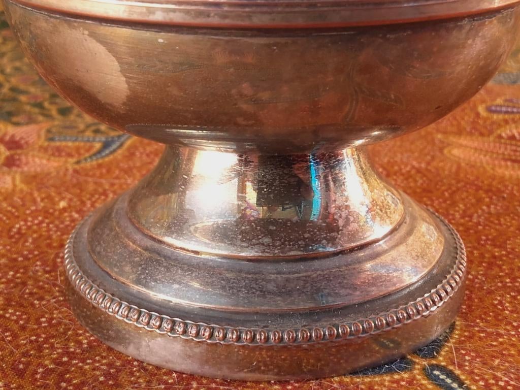 Mooie antieke silverplate strooier uit Engeland 16,2 cm., Antiek en Kunst, Ophalen of Verzenden