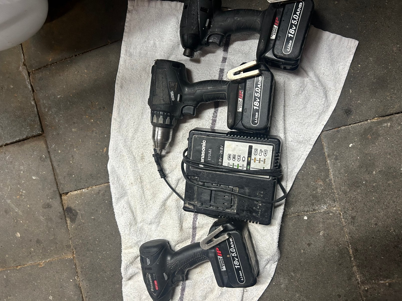 Panasonic setje, Ophalen of Verzenden, Boormachine