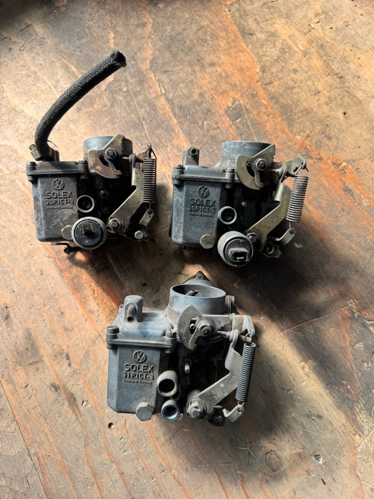 Kever carburateurs 13 stuks enz solex, Ophalen of Verzenden, Gebruikt
