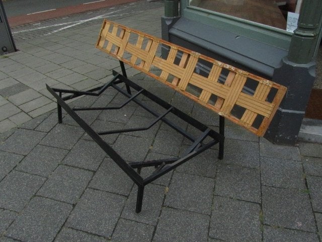 Martin Visser / Gijs van der Sluis bank, Ophalen, Gebruikt, 150 tot 200 cm, Tweepersoons