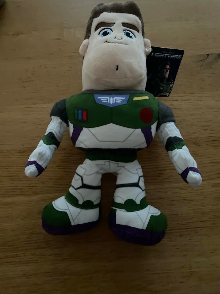 Buzz Lightyear knuffel - Disney Pixar Lightyear, Ophalen of Verzenden, Zo goed als nieuw