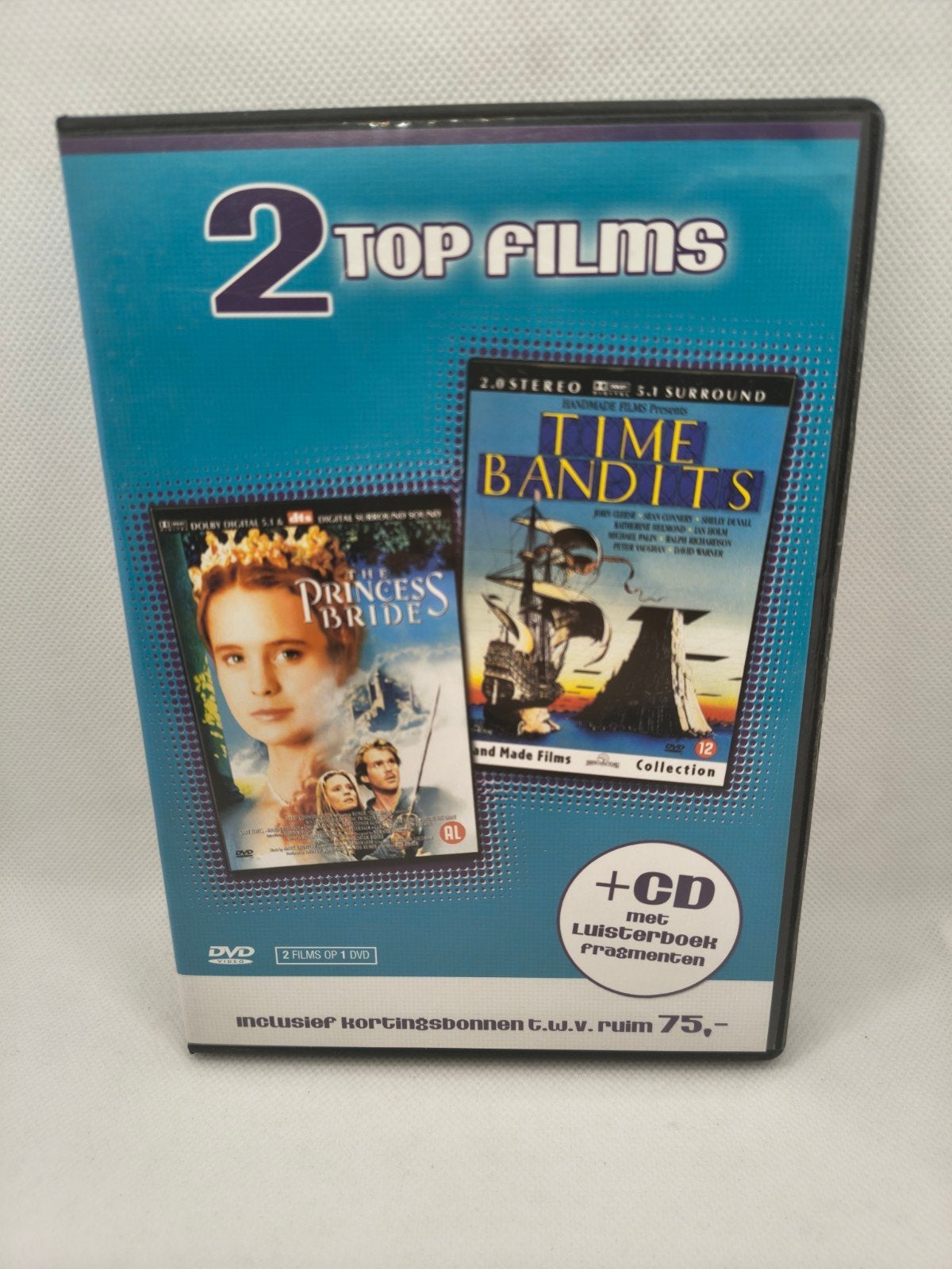 The Princess bride en time Bandits dvd, Alle leeftijden, Ophalen of Verzenden, Zo goed als nieuw