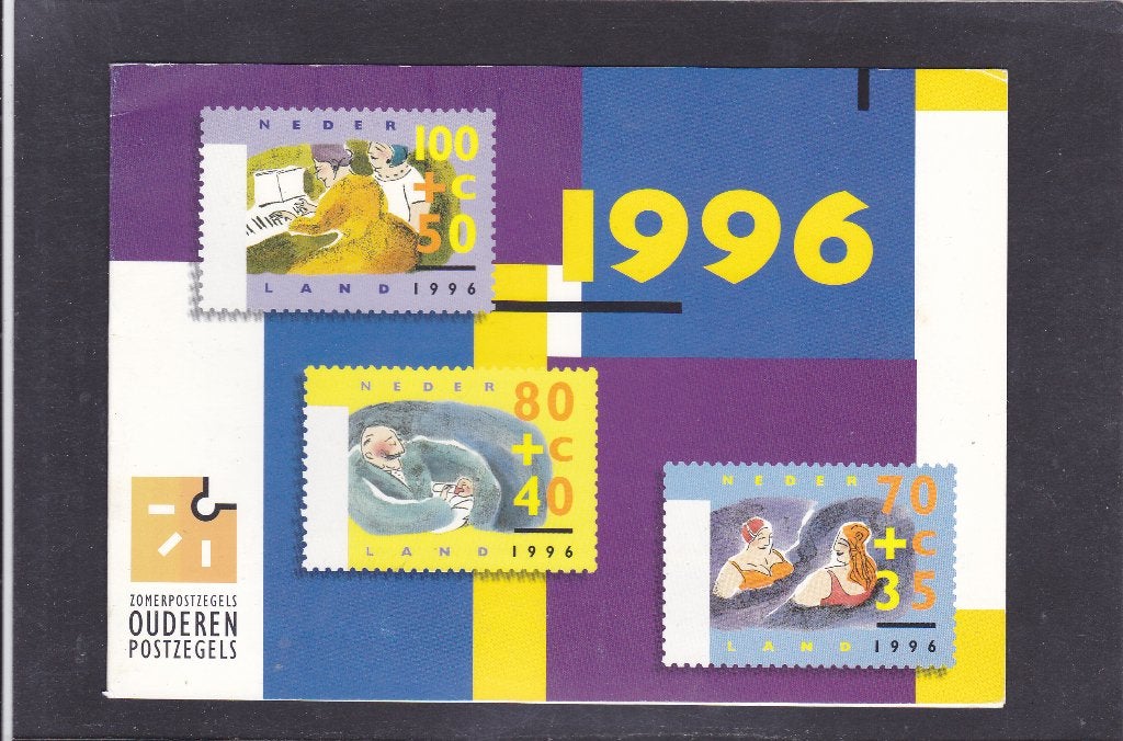 Bedankkaart Ouderen Comite 1996 (675), Postzegels en Munten, Verzenden