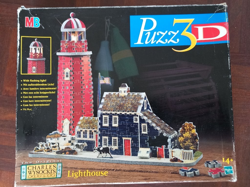 3D puzzel Light house, Ophalen of Verzenden, Minder dan 500 stukjes, Gebruikt, Rubik's of 3D-puzzel