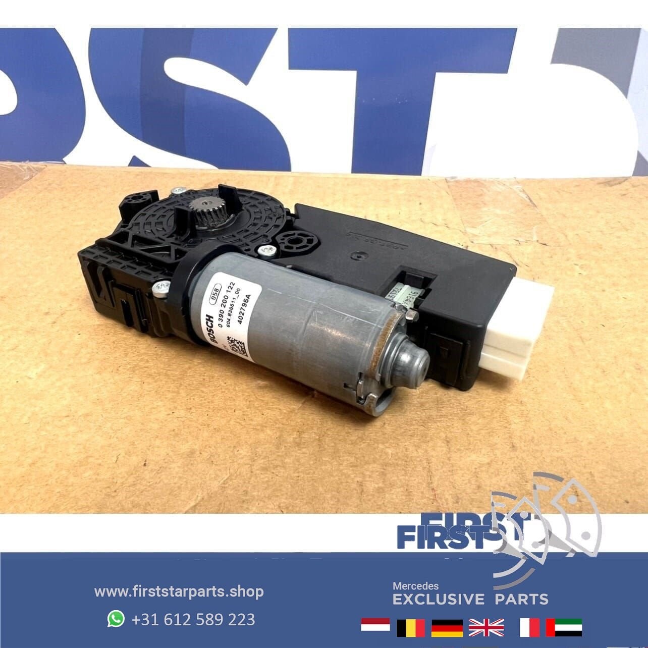 Dakmotor Mercedes panorama dak motor W176 A W246 B W117 CLA, Auto-onderdelen, Gebruikt, -, Ophalen of Verzenden, -