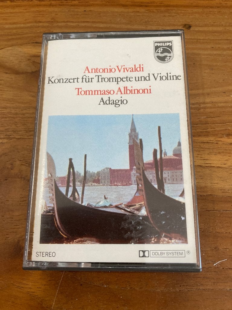 Cassette Antonio Vivaldi - Konzert fur Trompete und Violine, Verzenden, Klassiek, 1 bandje, Zo goed als nieuw