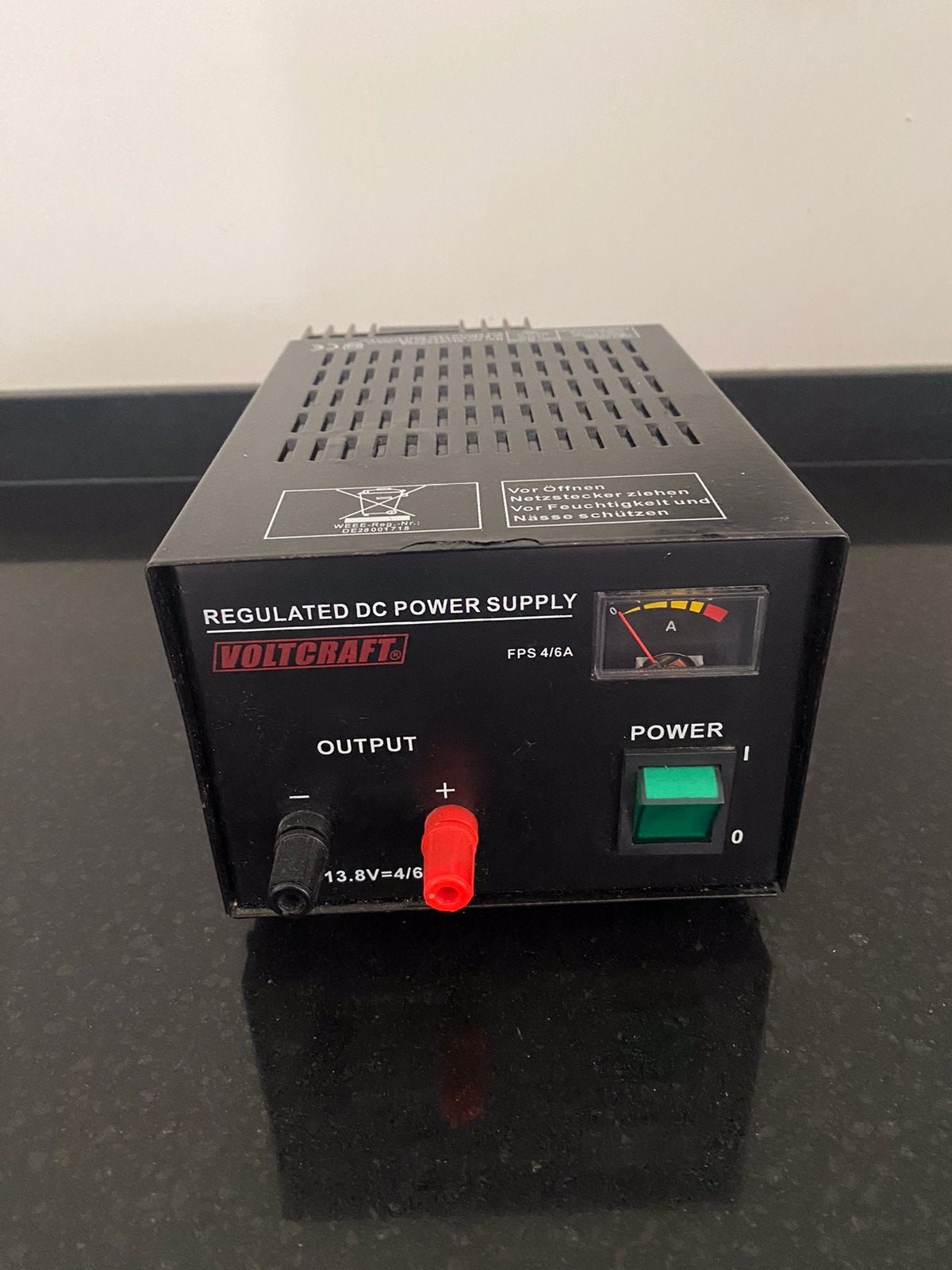 VOLTCRAFT FSP-1134 Labvoeding 13.8V, Ophalen, Gebruikt