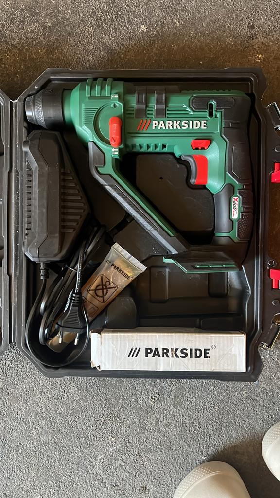 Parkside Accu Boorhamer - Zo goed als nieuw, Ophalen, Zo goed als nieuw, Boor- en/of Breekhamer, Klopboormechanisme