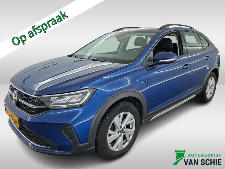 Volkswagen Taigo 1.0 TSI Life 1e-Eig. & Dealer-Onderh BOVAG-, Auto's, Stof, Gebruikt, Euro 6, Blauw
