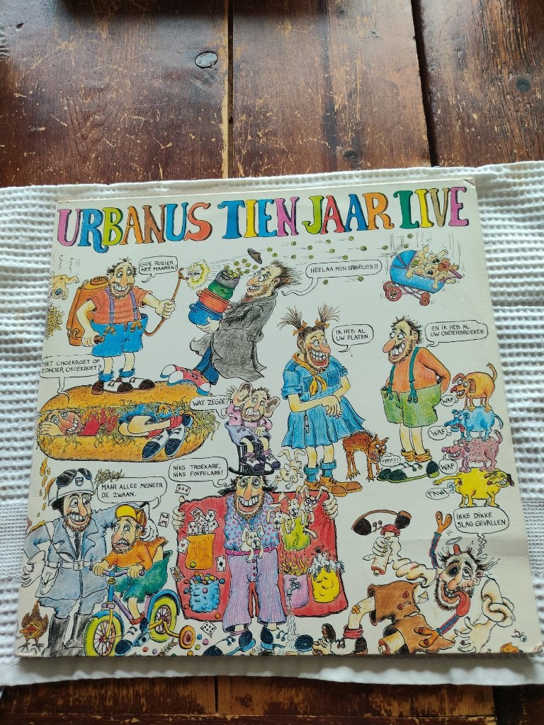 Urbanus Tien Jaar Live. LP0226, Gebruikt, Verzenden, 12 inch, Volksmuziek