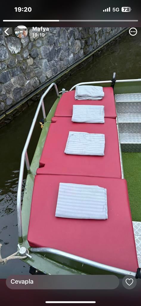 Op maat gemaakt bootkussens caravan en tuinkussens stofferen, Ophalen of Verzenden, Op maat, Op maat, Op maat