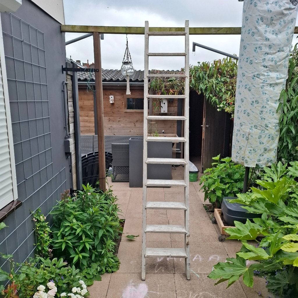 Houten trap, Ophalen, Gebruikt, Trap, 2 tot 4 meter