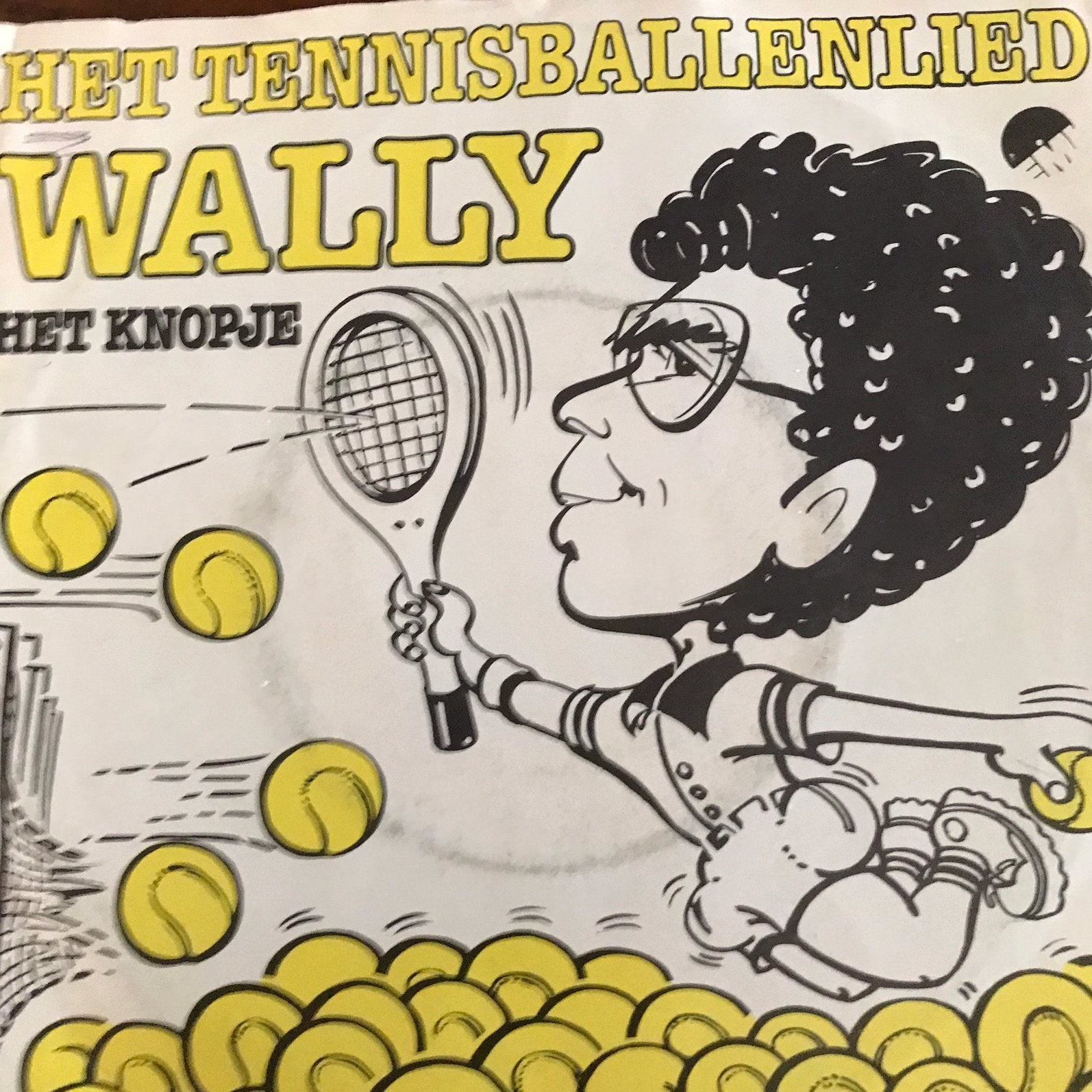 Wally - Het Tennisballenlied, Ophalen of Verzenden