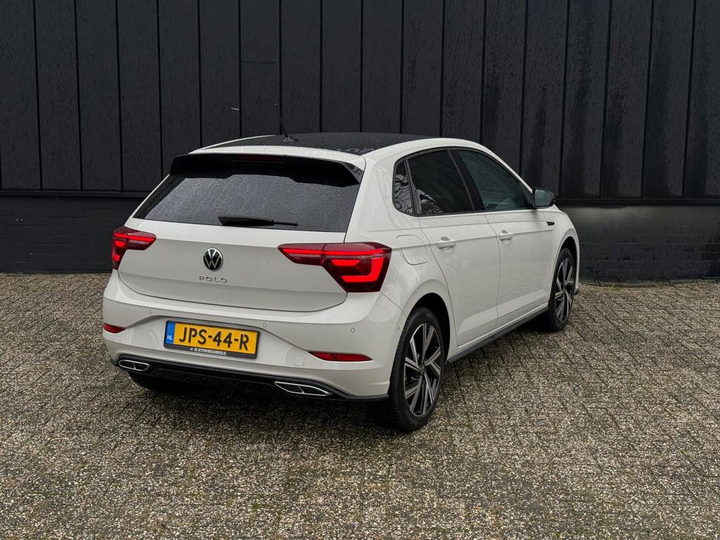 Volkswagen POLO Volkswagen Polo 1.0 TSI R-Line BTW AUTO IQ V, Stof, Gebruikt, Overige carrosserieën, 116 pk