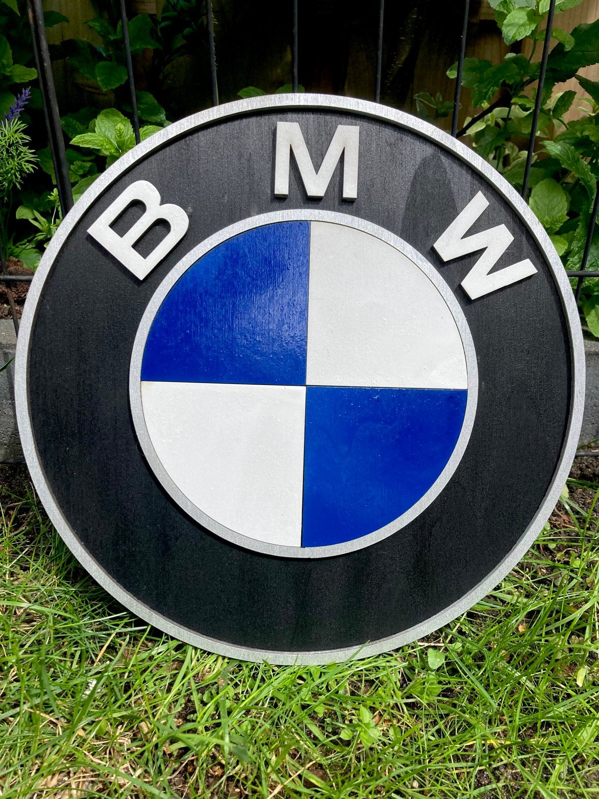 BMW logo muurdecoratie 25cm, Verzamelen, Ophalen of Verzenden, Nieuw, Auto's