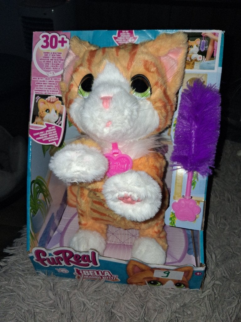 Mooie nieuwe Fureal knuffel Poes bella, Ophalen of Verzenden, Nieuw, Beer