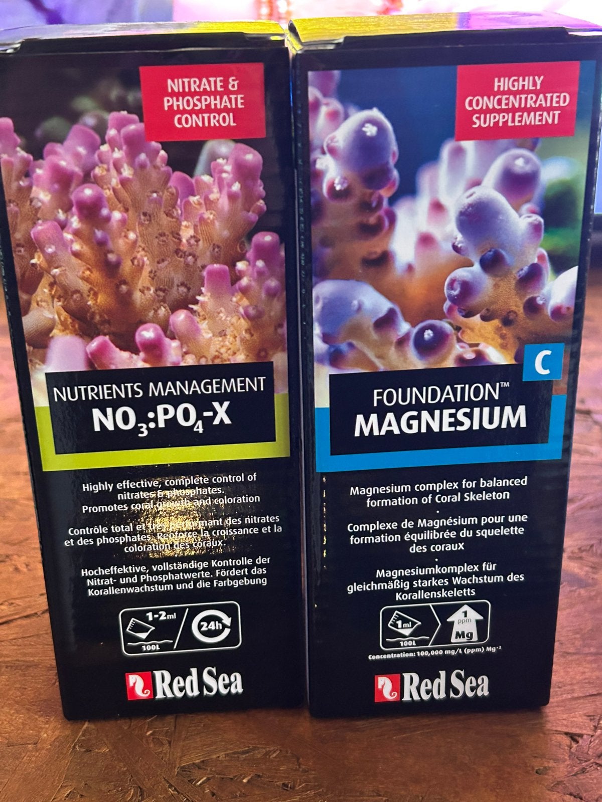 Red sea producten, Vis
