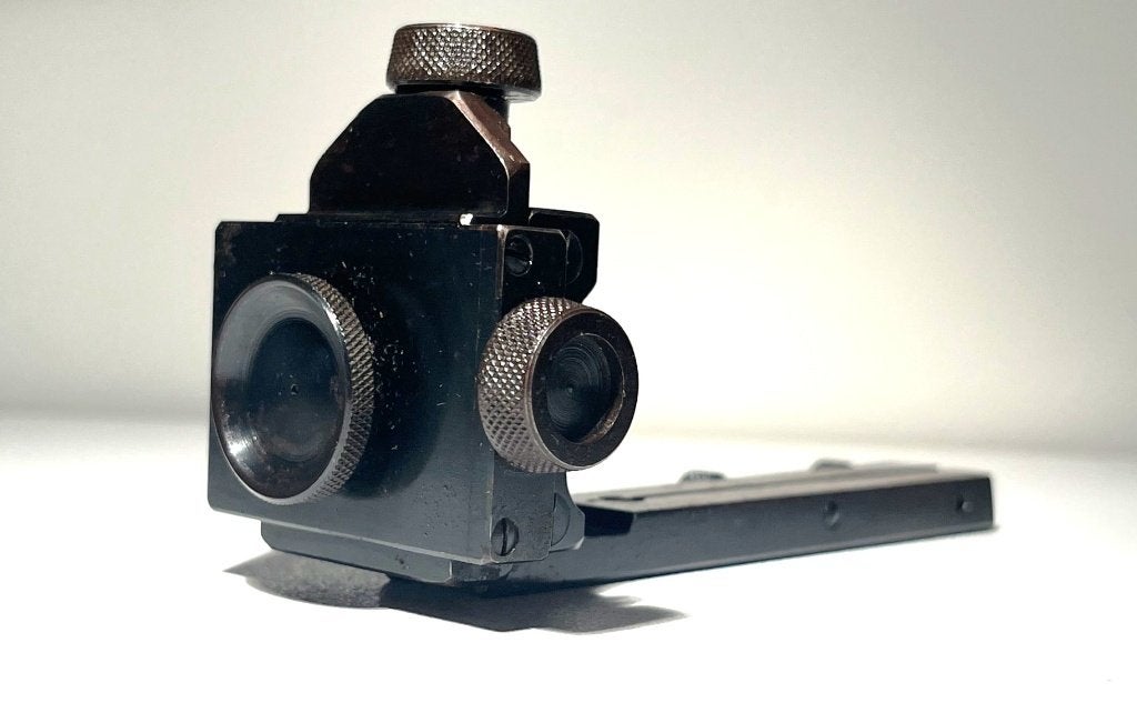 Stalen diopter, Ophalen of Verzenden, Gebruikt