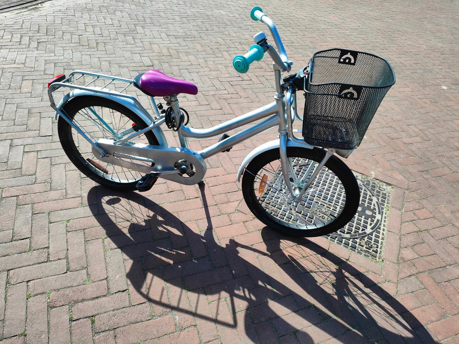 Kinderfiets 20 inch, Ophalen of Verzenden, Zo goed als nieuw, Terugtraprem, 20 inch of meer