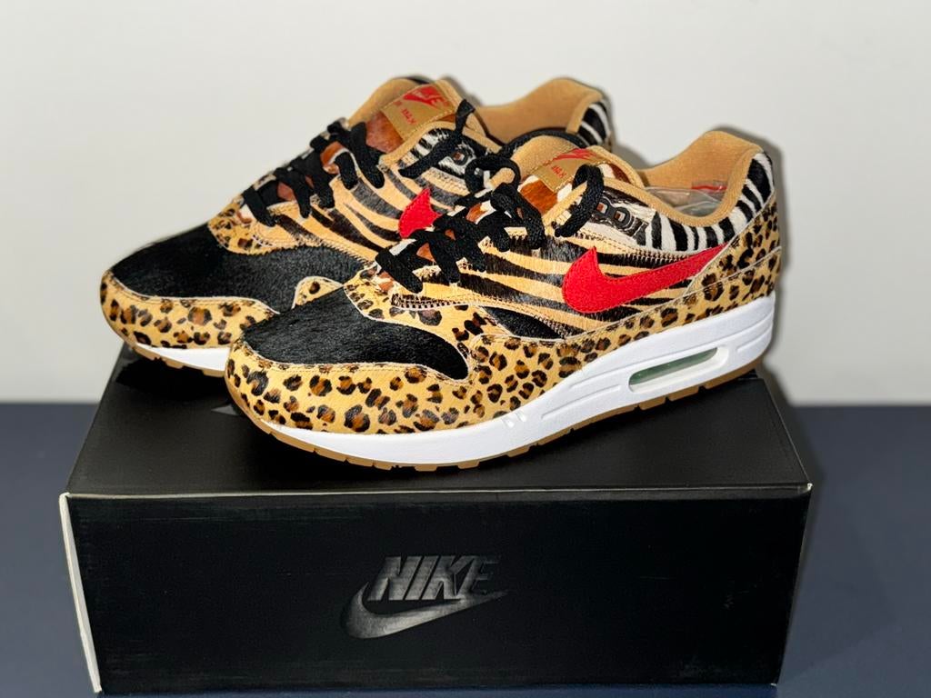 Nike Air Max 1 Atmos Animal Pack 2.0 LIMITED EDITION Maat 44, Ophalen of Verzenden, Nieuw, Overige kleuren, Sneakers of Gympen