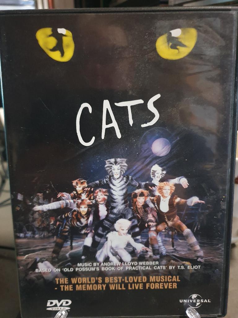 DVD Musical Cats, Alle leeftijden, Ophalen, Zo goed als nieuw