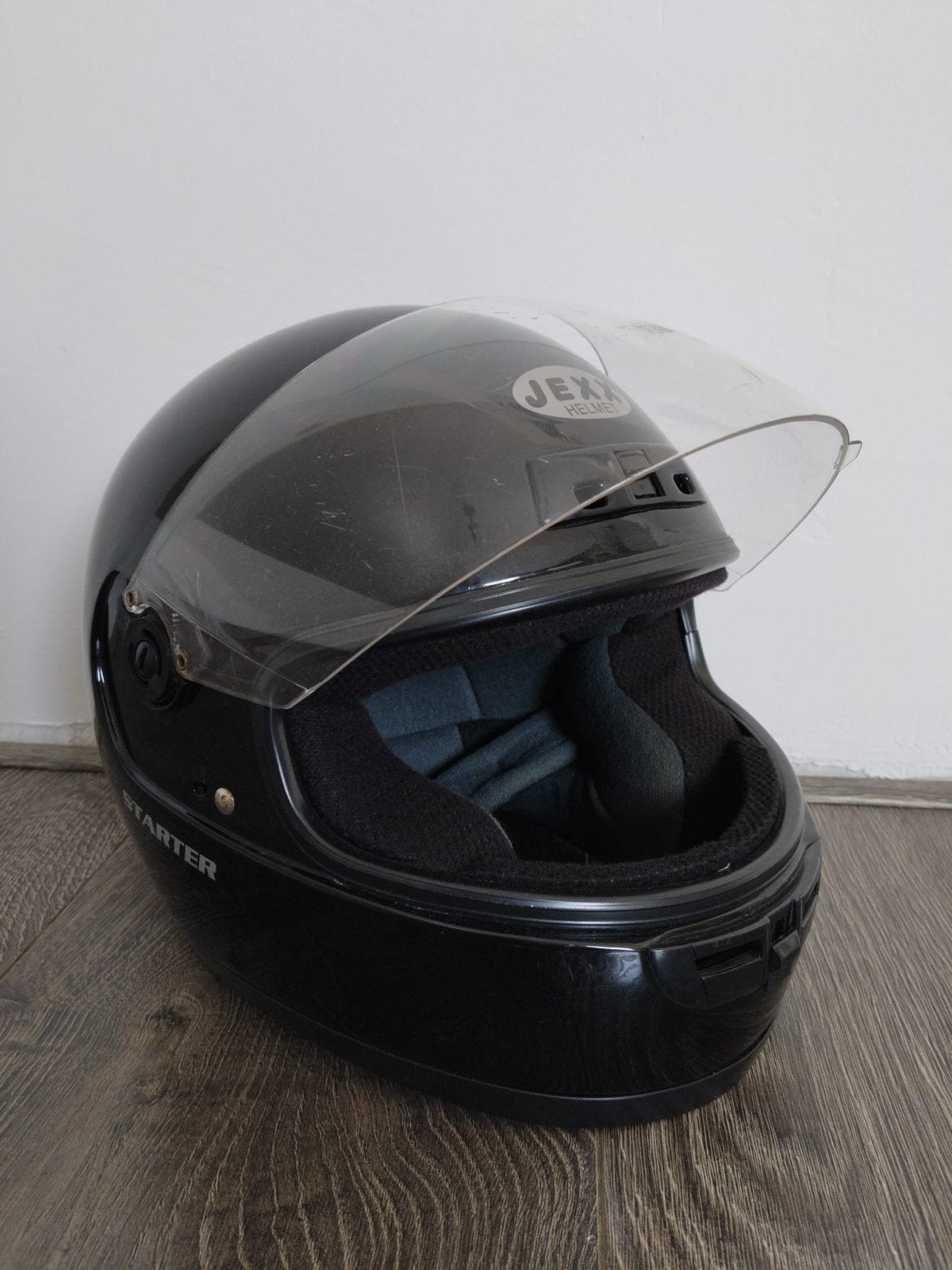 Jexx Starter Integraalhelm Zwart, Dames, Integraalhelm, Tweedehands, Ophalen