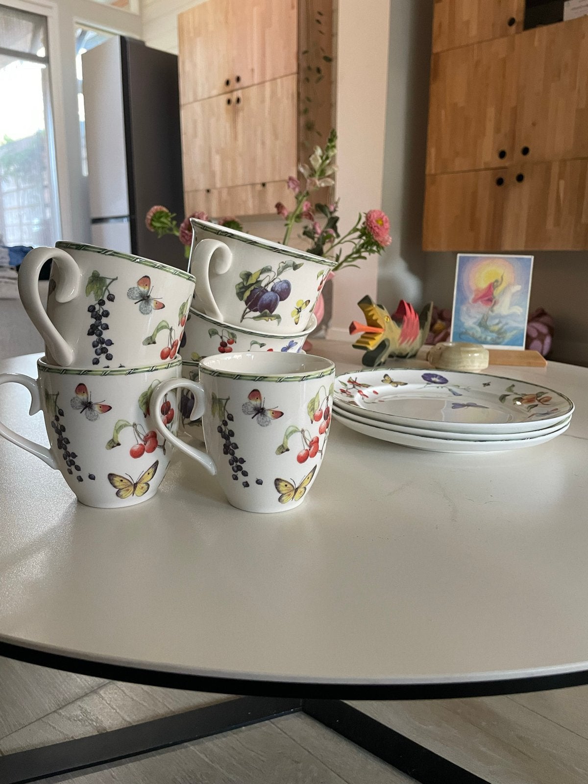 Nieuw Janneke Brinkman fruits & flowers servies, Huis en Inrichting, Keramiek, Nieuw, Ophalen of Verzenden, Bord(en)