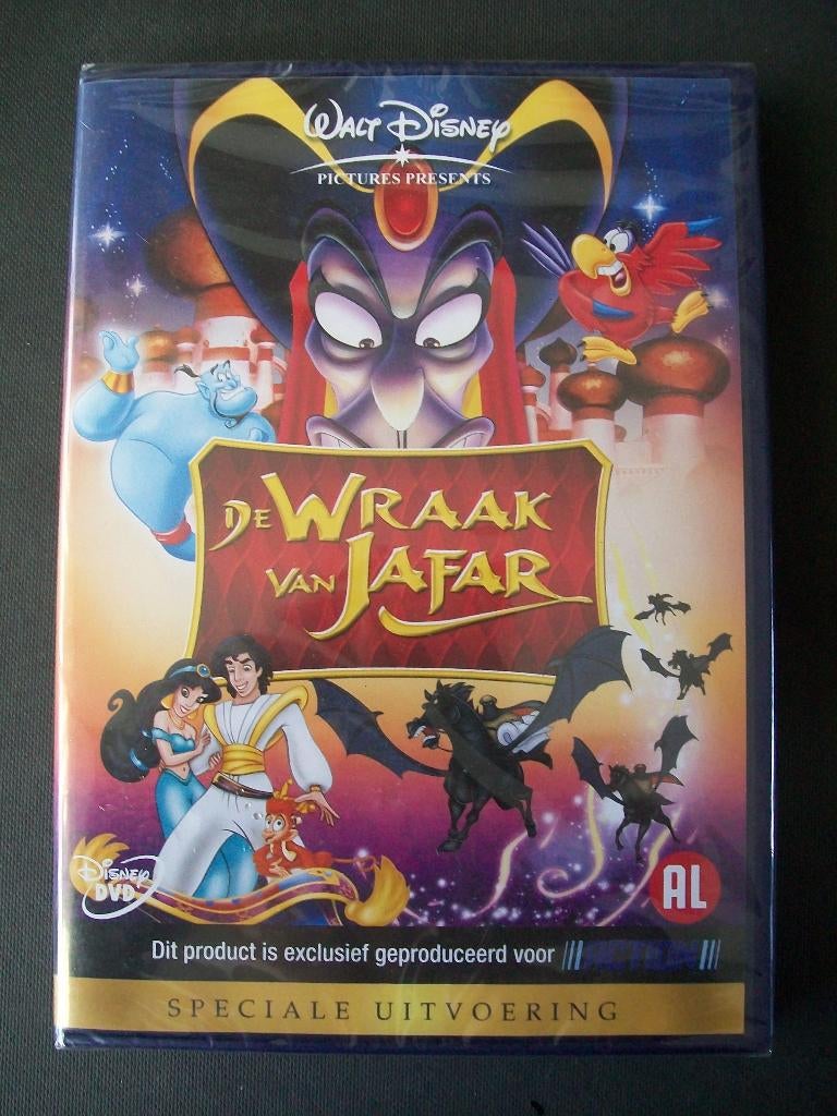 Walt Disney Aladdin De Wraak van Jafar nieuw in seal , Tekenfilm, Verzenden, Nieuw in verpakking, Alle leeftijden
