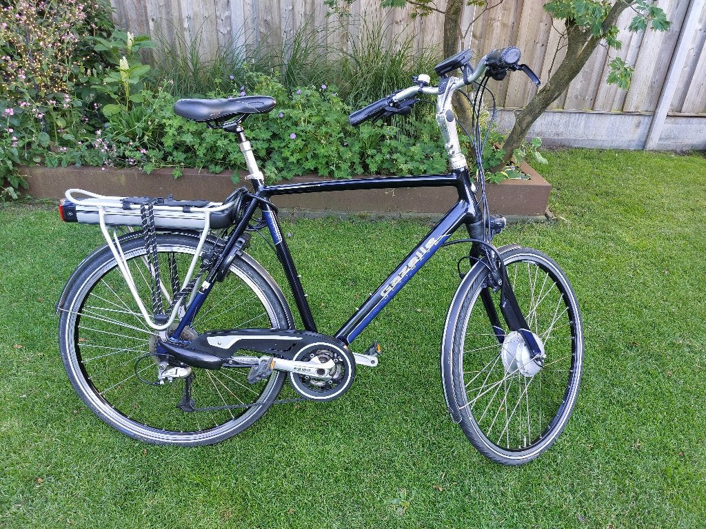 Gazelle Ultimate T1i HF herenfiets, Ophalen, Zo goed als nieuw, 59 cm of meer, 50 km per accu of meer