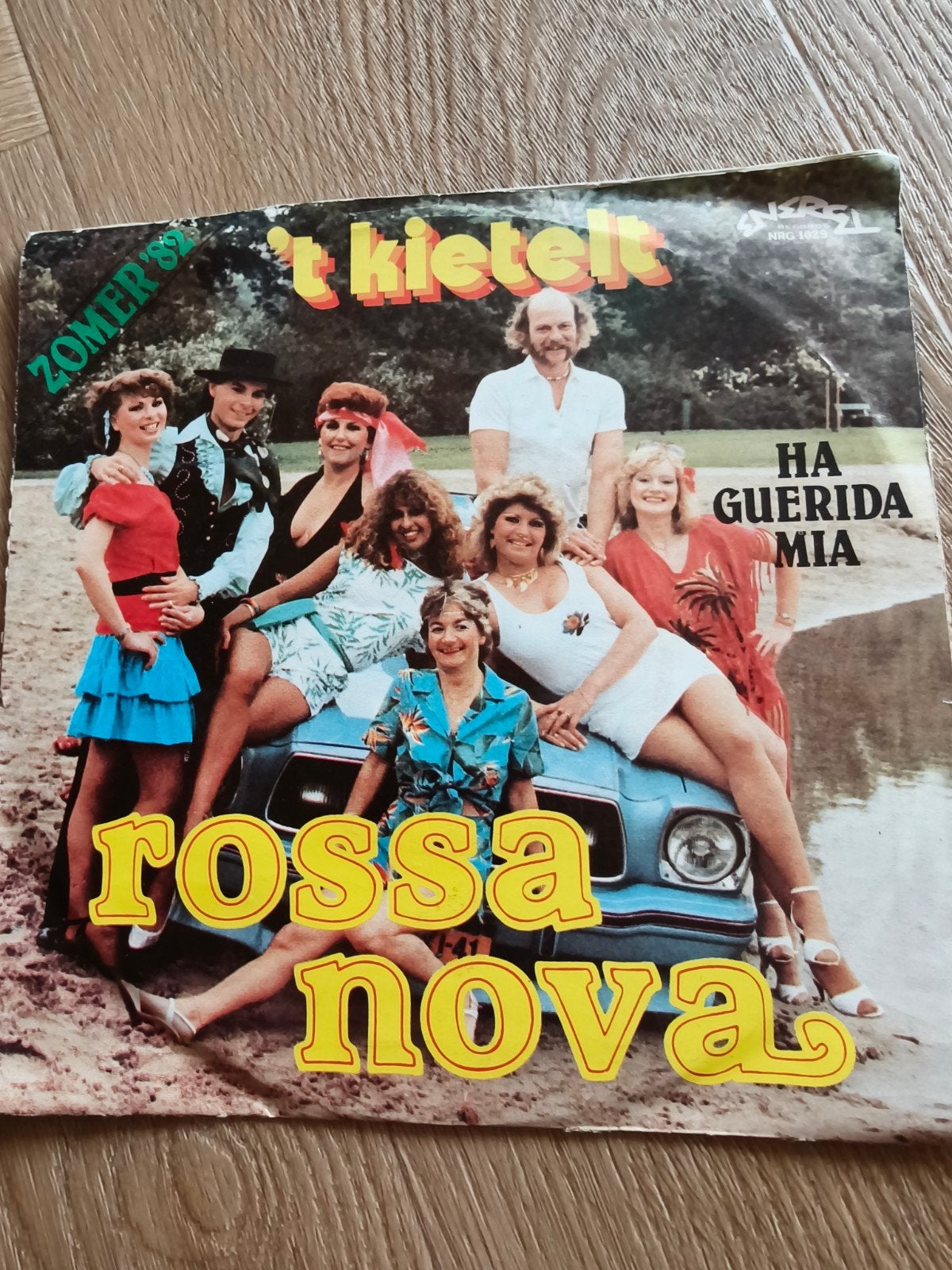 Rossa Nova - 't Kietelt / Ha Guerida Mia (Zomer '82), Cd's en Dvd's, Gebruikt, 7 inch, Ophalen of Verzenden, EP