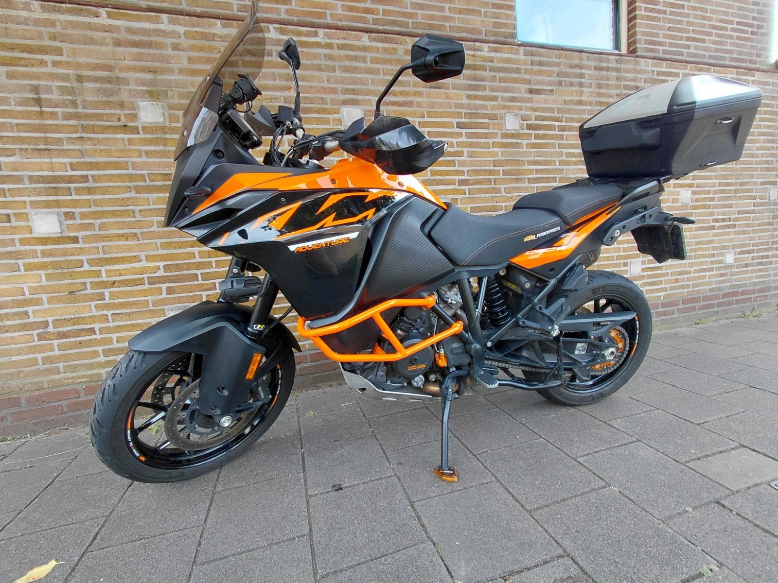 KTM 1090 Adventure super compleet!, 2 cilinders, Handvatverwarming, Motorrijbewijs A, Gebruikt