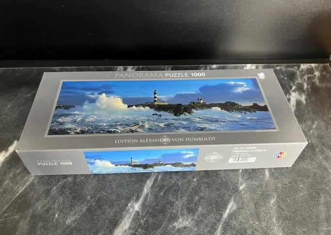 Heye puzzel 1000 stukjes A. Humboldt Lighthouse Le Creac’h, Ophalen of Verzenden, 500 t/m 1500 stukjes, Zo goed als nieuw