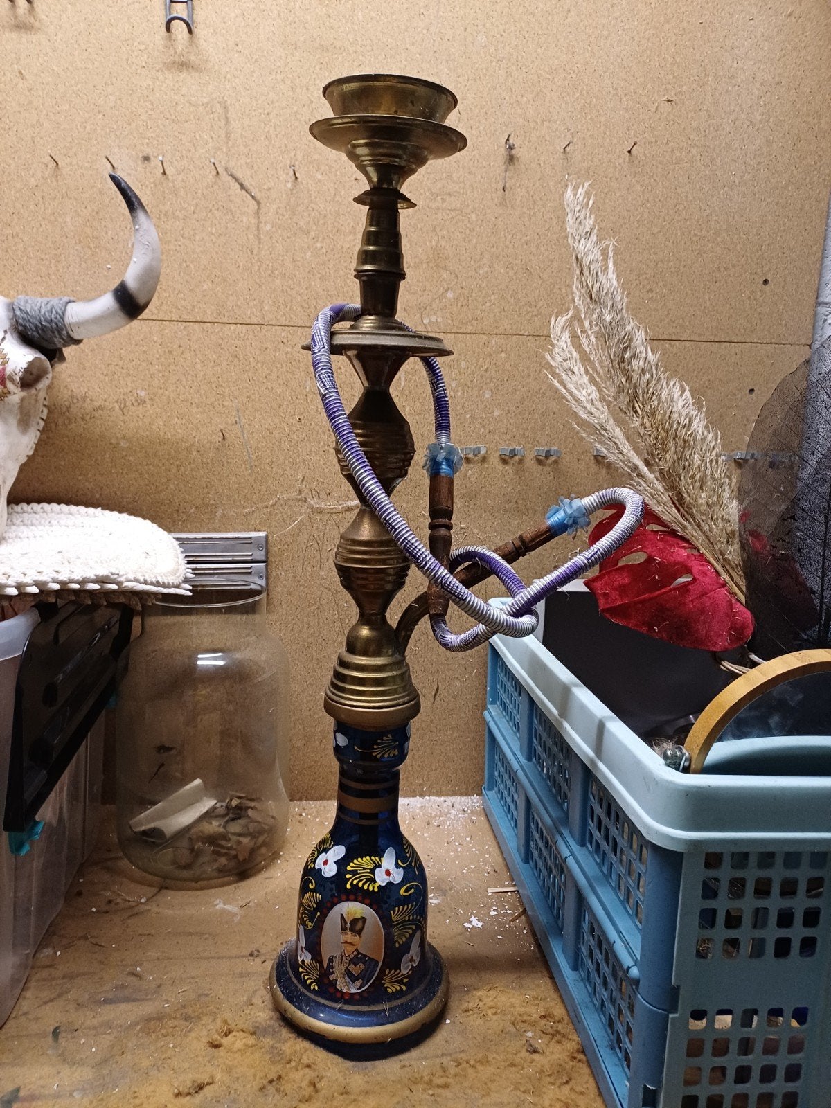 Vintage Waterpijp / Shisha, Ophalen of Verzenden