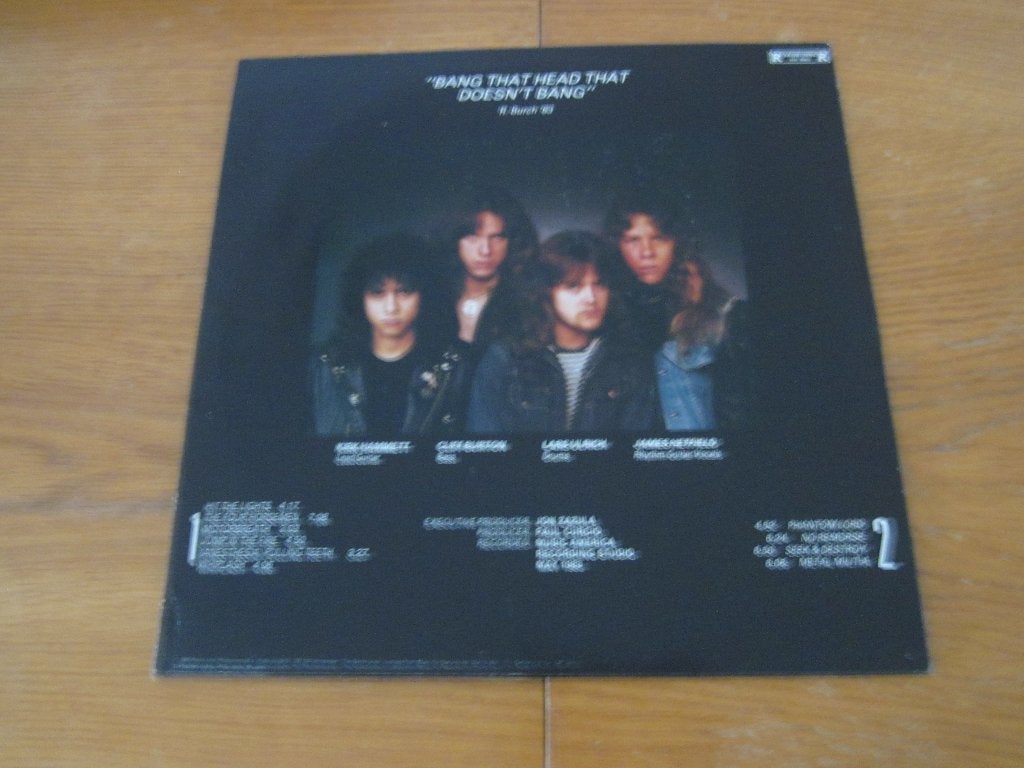 Metallica 5 Platen in prima staat!, LP, Gebruikt, Heavy metal, Ophalen of Verzenden