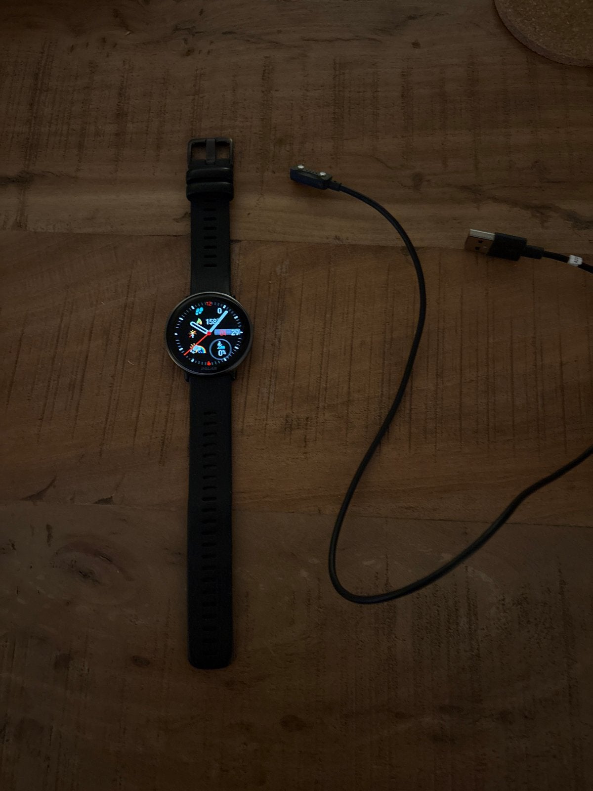 Polar Ignite 3 Titanium, Ophalen, Zwart, Zo goed als nieuw, Stappen