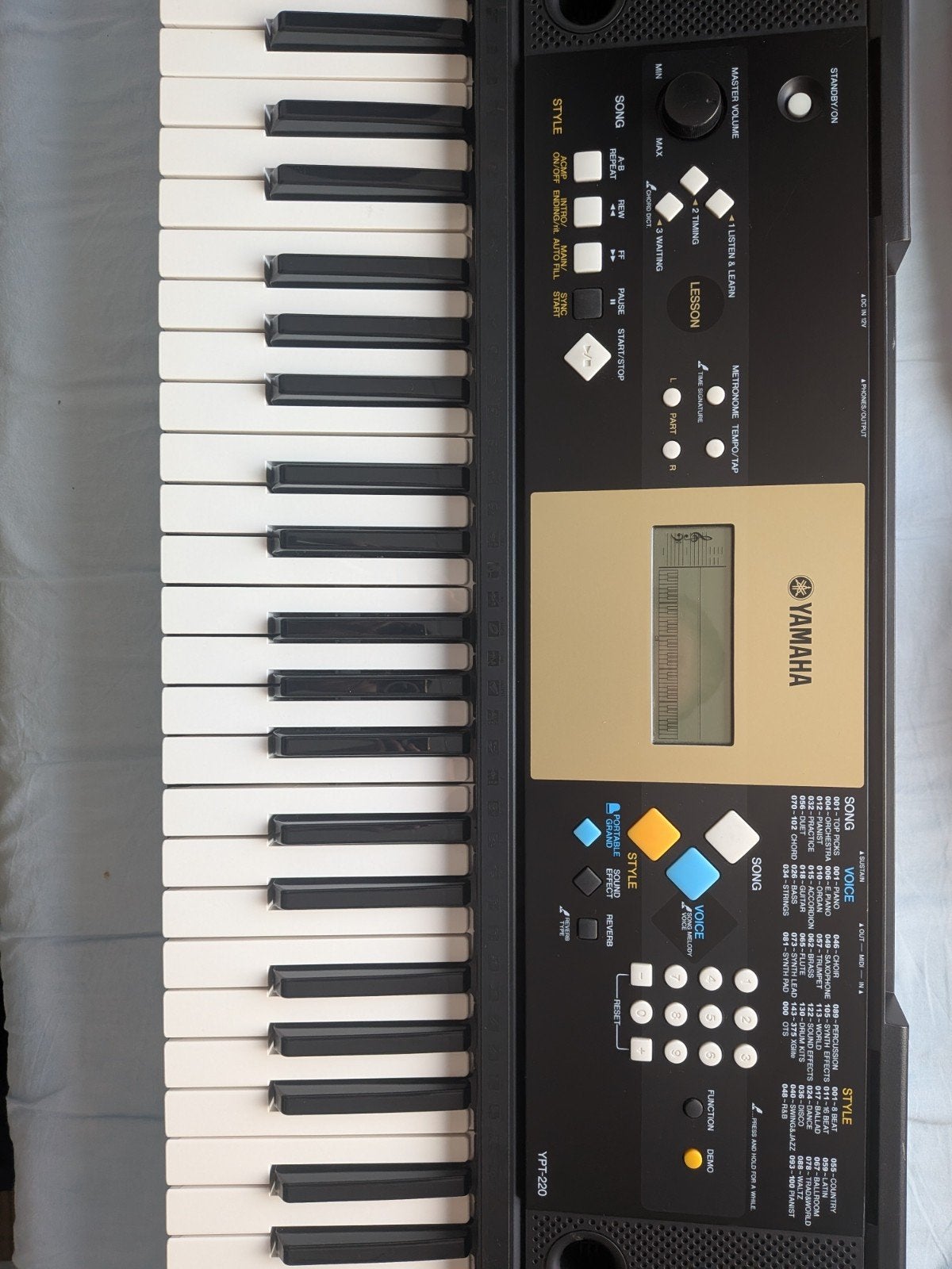 Yamaha keyboard, 61 toetsen, Yamaha, Ophalen of Verzenden, Zo goed als nieuw