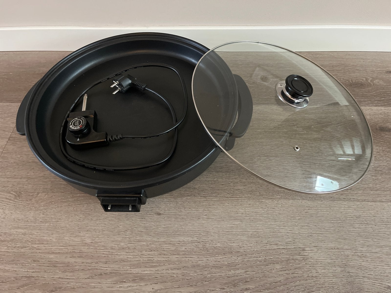 Tristar Pizza Pan PZ-2964 - Elektrische Pan met Thermostaat, Ophalen of Verzenden, Gebruikt, Tristar, Pizzaoven