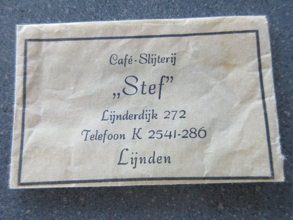 Lijnden, café-slijterij Stef, Verzenden, Nederland