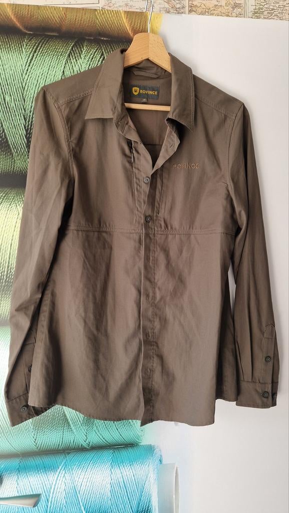 Rovince Anti-teek/muggen Blouse - Bruin, Ophalen of Verzenden, Zo goed als nieuw, Bruin