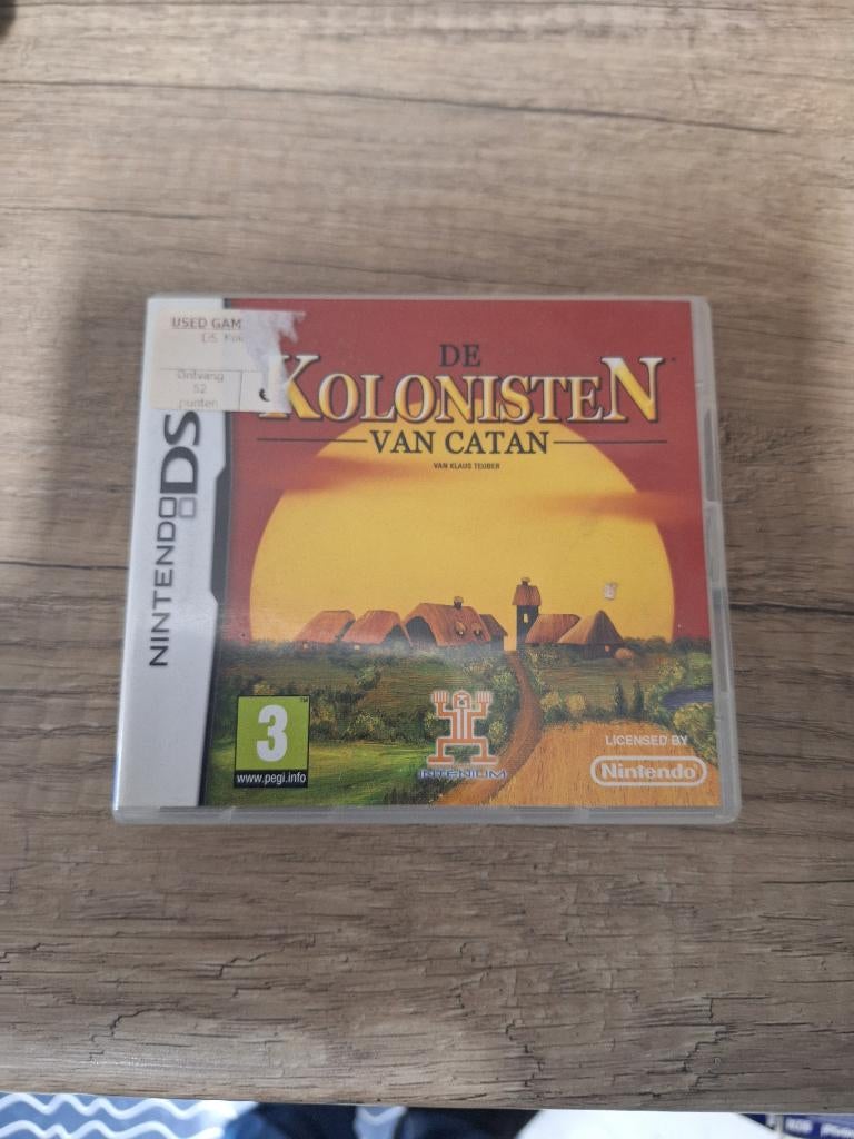 Nintendo DS Kolonisten van Catan in mooie staat, Spelcomputers en Games, 1 speler, Ophalen of Verzenden, Zo goed als nieuw, Vanaf 3 jaar