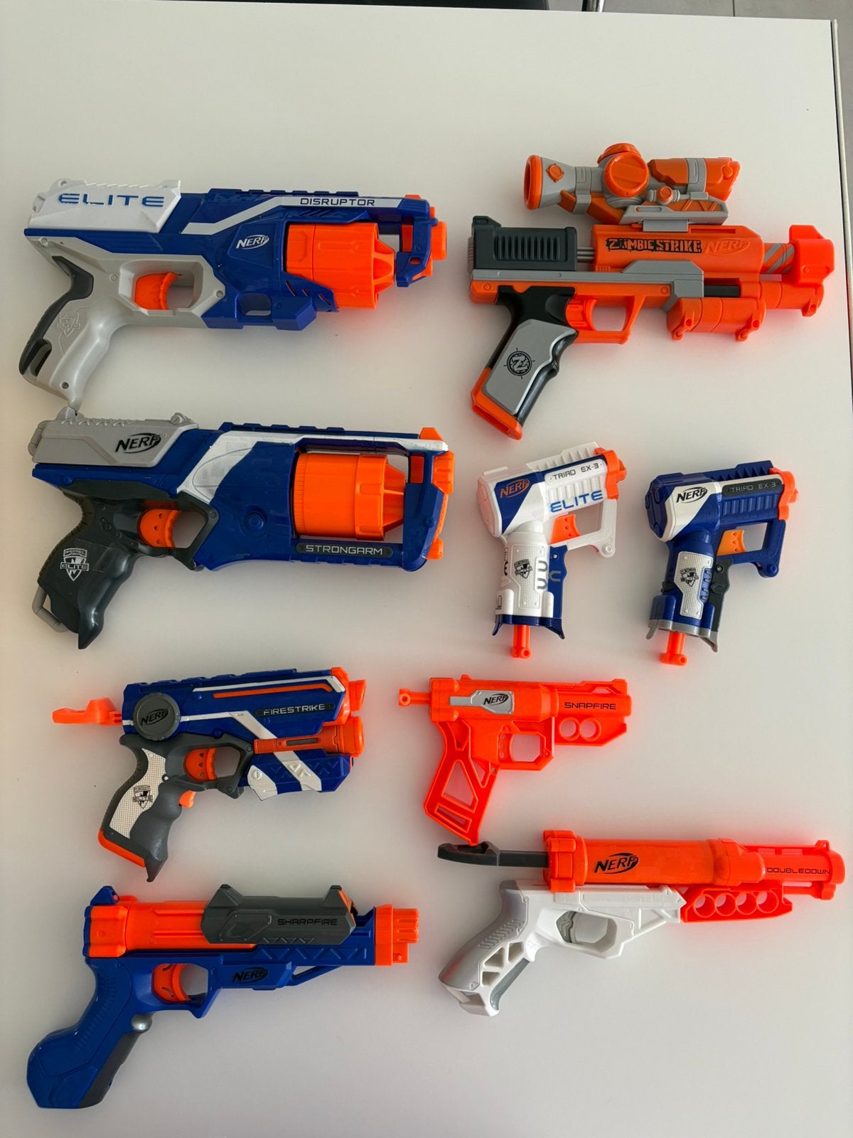 Nerf pistolen met pijltjes, Ophalen of Verzenden, Gebruikt